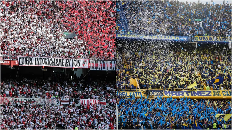 River Plate y Boca Juniors son los primeros del ranking. (Diario Digital). png