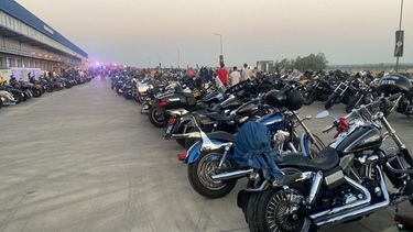 Durante la presentación se exhibieron unas 600 motos. .