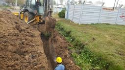 Continúan las obras en Peruzzotti