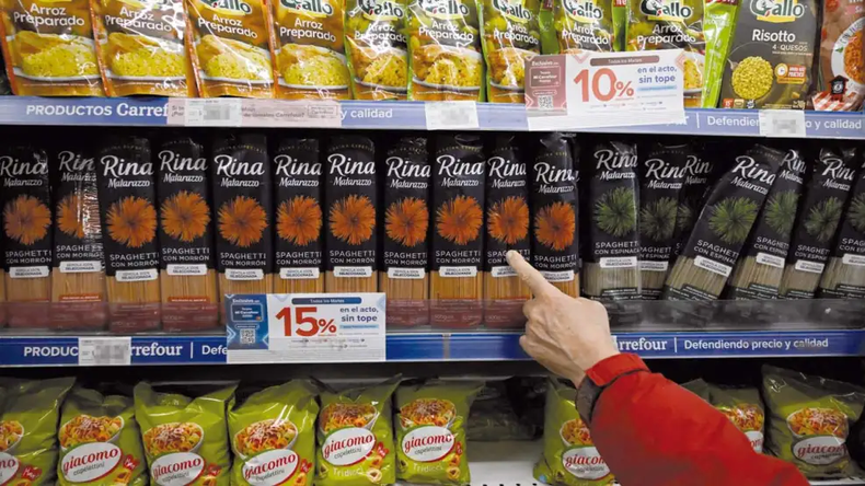 INCOMPRABLES. El rubro alimentos es el que más impacta en la canasta básica. &nbsp;