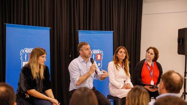 ACTO. Achával encabezó el lanzamiento del programa en el CCF.