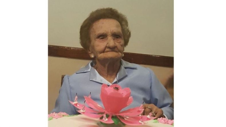 VELITAS. El día que Ana Teresa cumplió 106 años..