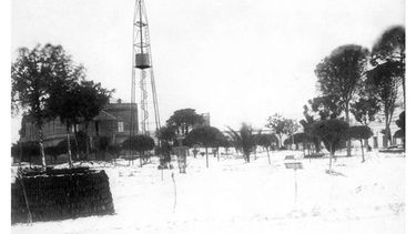 Se cumplen 100 años de la primera nevada
