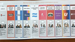 ASÍ ES. La Boleta Única de la Provincia de Buenos Aires para el próximo 26 de octubre. ASÍ ES. La Boleta Única de la Provincia de Buenos Aires para el próximo 26 de octubre.