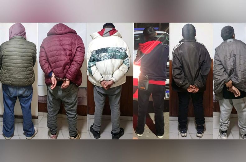 Los detenidos intentaron darse a la fuga durante el operativo pero fueron detenidos.&nbsp;