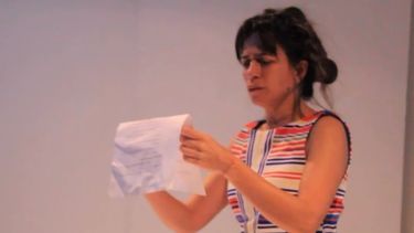 MAGALÍ EN ESCENA. La obra se presenta en el Teatro El Extranjero. MAGALÍ EN ESCENA. La obra se presenta en el Teatro El Extranjero.