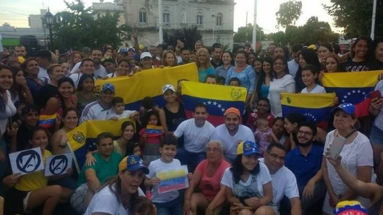 La comunidad venezolana se consolida con fuerza en Pilar. .