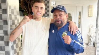 mano de piedra duran recibio en su casa al dj dami tejerina
