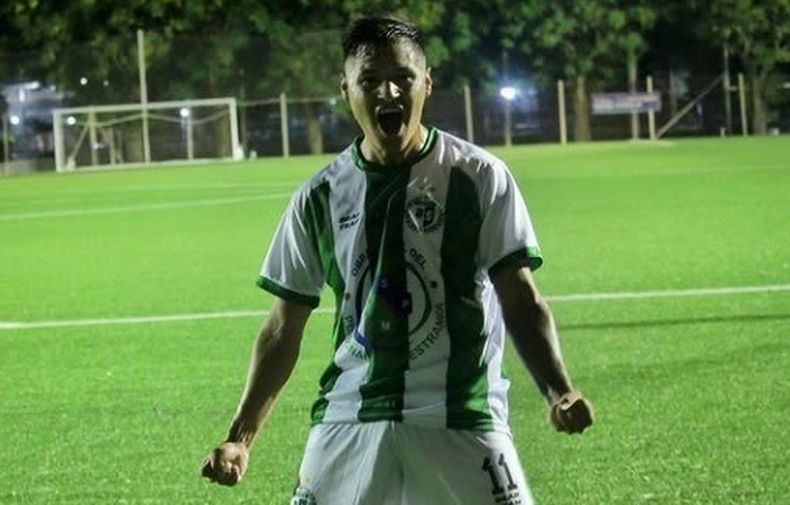 GOLEADOR. Nahuel Giménez puso el 1-0 para Somra, en Tigre.