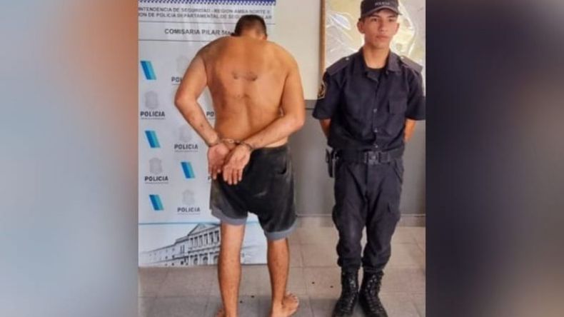El detenido tiene 32 años y es de José C. Paz. .