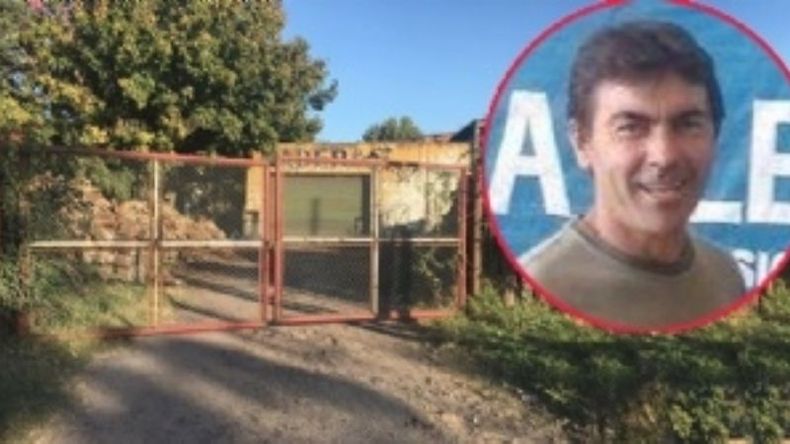 Carbonería. Frente del local de Moriggia, en donde fue asesinado. .