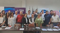 EQUIPO. La renovad comisión de Scipa en pleno. &nbsp;