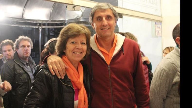 PRESENTES. Susana y Juan Spitallieri fueron a ver la obra “Bodas de Sangre”..