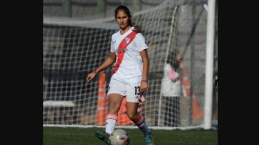 DEFENSORA. Delfina Zaputovich está en las Formativas de River.