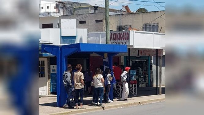 Madero y Gómez. Una de las paradas céntricas que se corre más de 200 metros..