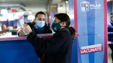 KILÓMETRO 46. Concentra la vacunación y los testeos en Pilar. .