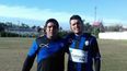 Matías Iriarte y Leandro Coronel, dos referentes de Deportivo San Alejo.