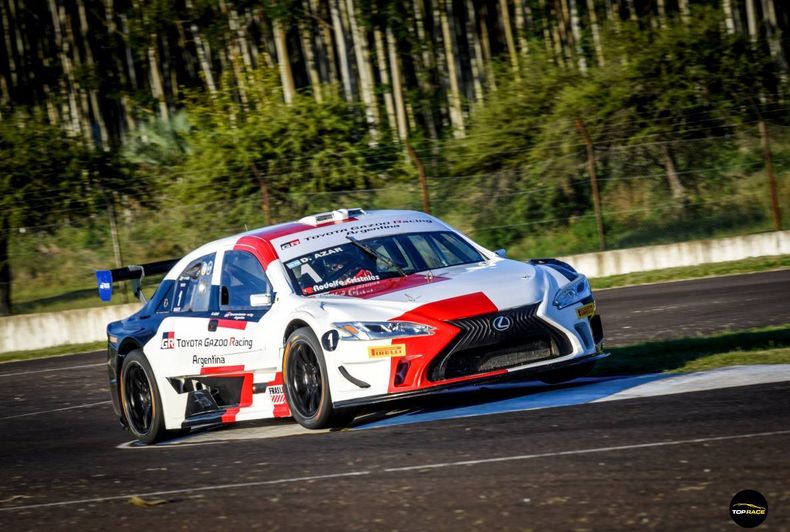 Diego Azar achicó distancia en el torneo 2023 del Top Race V6.