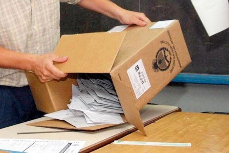 VOTO A VOTO. Los resultados de Pilar estarían definidos el lunes. &nbsp;