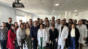 Krplak y Achával dialogaron con profesionales del sistema de salud local.