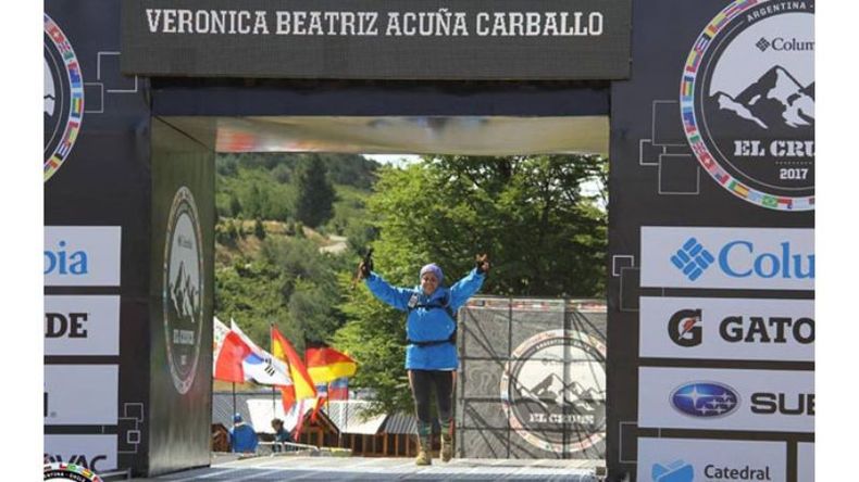 META. Verónica Carballo terminó el desafío El Cruce..