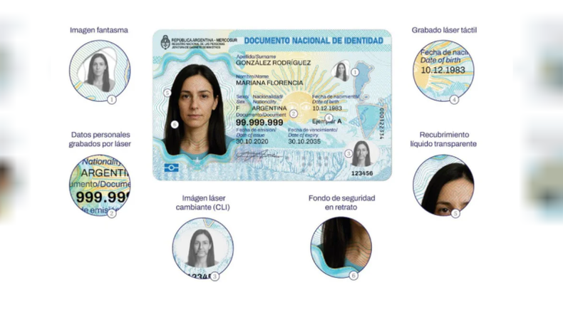 El nuevo DNI contará con más niveles de seguridad.&nbsp;
