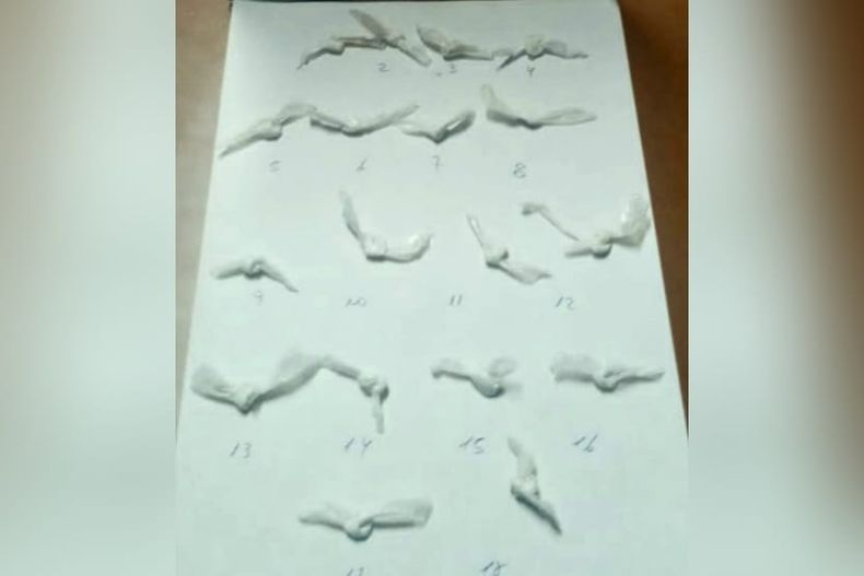 El detenido fue sorprendido cuando circulaba con 18 dosis de cocaína.&nbsp;