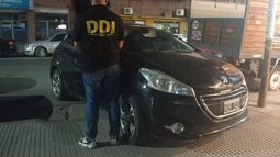 DDI. El auto incautado en el que se desplazaba parte de la banda. DDI. El auto incautado en el que se desplazaba parte de la banda.