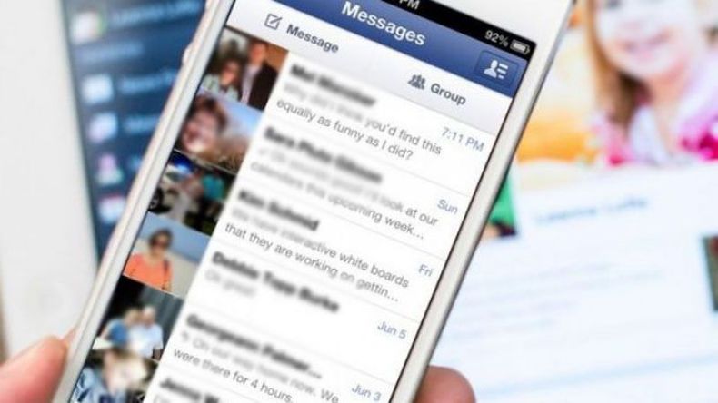 MESSENGER. El acusado había contactado a la víctima hace un mes..