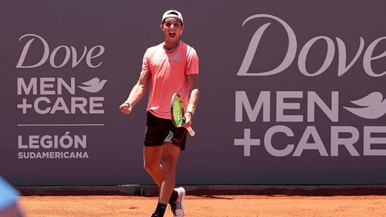GRITALO DUKE. Santi Rodríguez Taverna celebra su primer título challenger. .