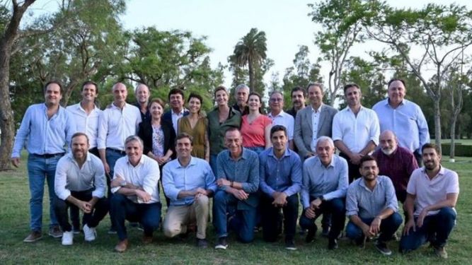ENCUENTROS. La liga de intendentes se viene reuniendo con regularidad..