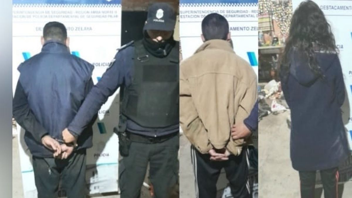 Dos hombres y una mujer, detenidos por venta de drogas