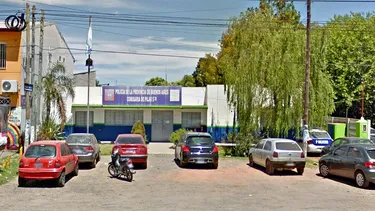 LUGAR DEL HECHO: En la comisaría quinta se encontró el cuerpo sin vida de Sofía Fernández. LUGAR DEL HECHO: En la comisaría quinta se encontró el cuerpo sin vida de Sofía Fernández.