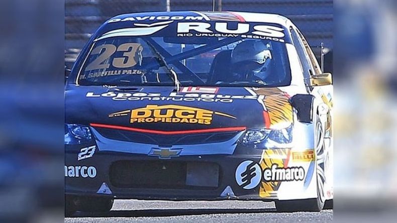 ADELANTE. Con el Chevrolet, Santilli logró su primer podio en 4 carreras..