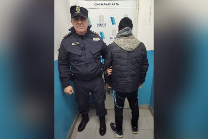AGRESOR. Tiene 30 años y fue detenido en la casa de Villa Rosa, donde ocurrió el hecho.