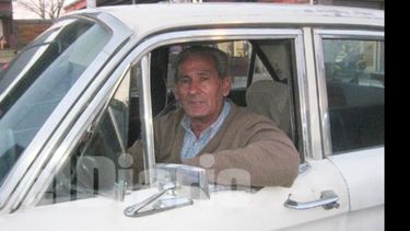 Rufino Pérez encontró su lugar en el mundo: el volante de su Falcon..
