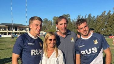 Debut ideal. Tadeo Ustariz fue fullback ttular y anotó un try.