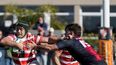 alumni va por champagnat con el empuje del capitan