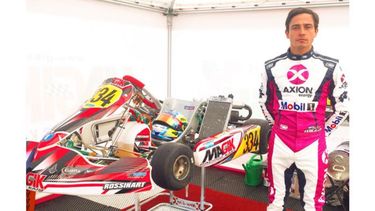 EN CARRERA. Matías Milla participa del mundial por 3º año consecutivo..