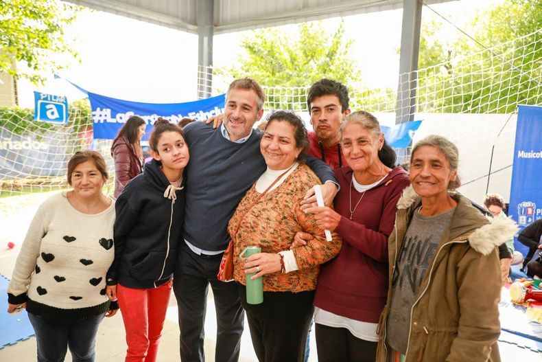 PRESENTE. Achával encabezó la jornada en el Club de Villa Rosa.