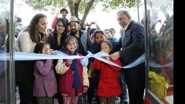 CINTAS. Zúccaro inauguró la segunda casa de la cultura en dos días..