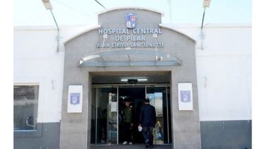 SANGUINETTI DESBORDADO. El viejo hospital, eje de la polémica..