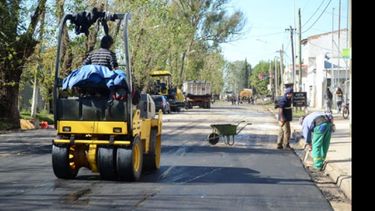 Las obras, cerca de la estación..
