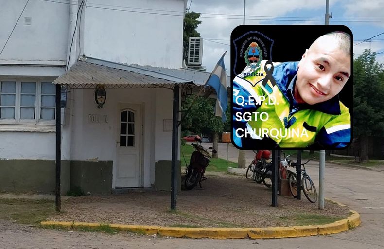 VÍCTIMA. El policía Neri Malcon Churquina tenía 33 años y fue baleado en la Comisaría 3° de Open Door.