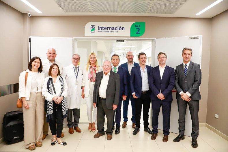 INAUGURADO. El Hospital Austral cuenta con 26 nuevas salas de internación para adultos.