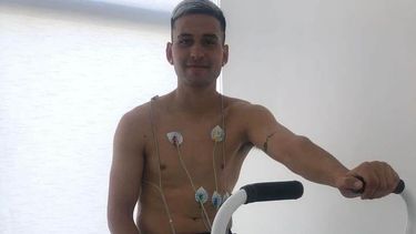 REGRESO. Hernández se realizó los estudios médicos antes de sumarse al plantel.