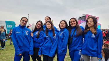 la delegacion de pilar en la apertura de los bonaerenses