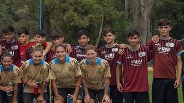 Annika Paz en el amistoso ante UAI Urquiza que definió el armado de la lista de la Selección Argentina.