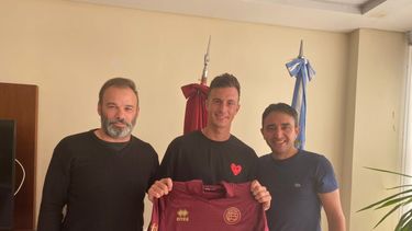 Augusto Lotti: “Me sedujo mucho ser parte del Club Lanús”.