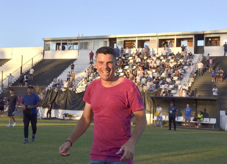 FIRMA TORRES. “Tengo un equipo con jugadores de mucha experiencia.”